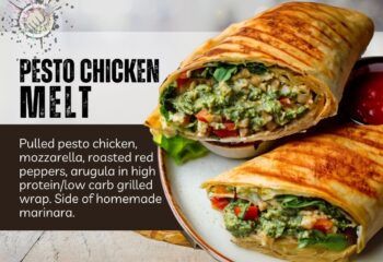 Pesto Chicken Melt