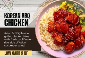 Korean BBQ Chicken (LOW CARB)