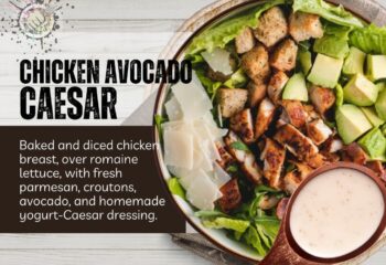 Chicken Avocado Caesar Salad