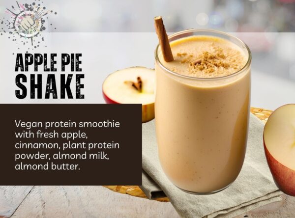 apple pie protein shake