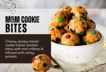 M&M Cookie Bites