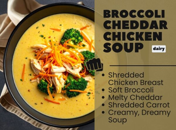 broccoli cheddar chicken soup