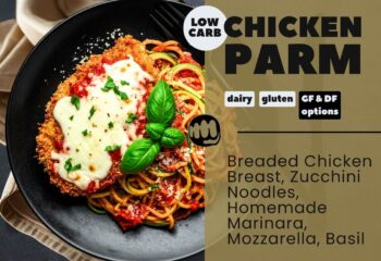 Chicken Parmesan (LOW CARB)