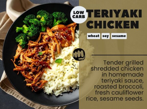 teriyaki chicken low carb