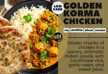 Golden Korma Chicken (LOW CARB)