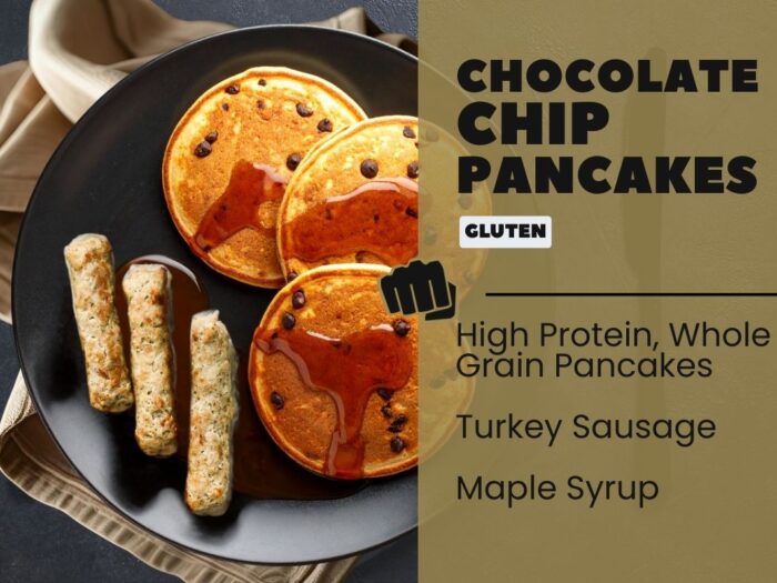 CHOCOLATE CHIP PANCAKES