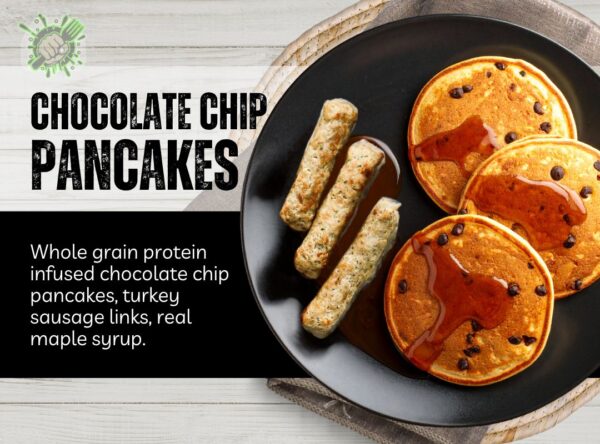 CHOCOLATE CHIP PANCAKES
