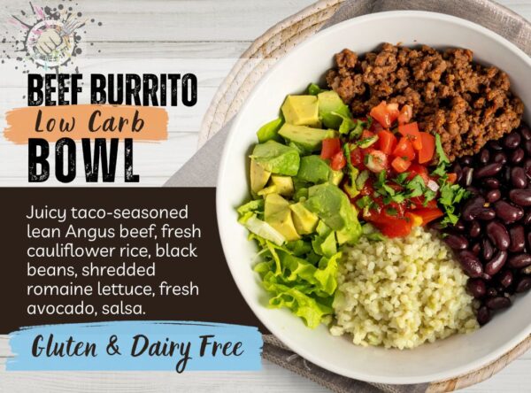 beef burrito bowl low carb