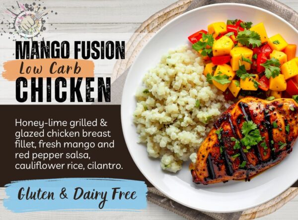 mango fusion chicken low carb