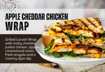 Apple Cheddar Chicken Melt