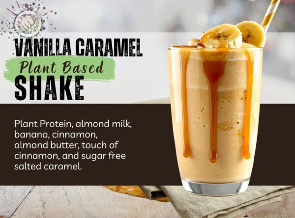 vanilla caramel shake
