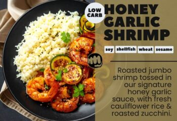 Honey Garlic Shrimp (LOW CARB)