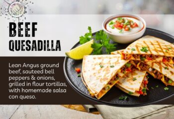 Beef Quesadillas