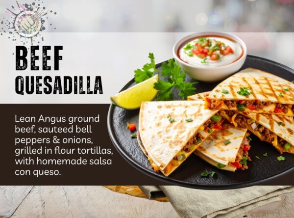beef quesadilla