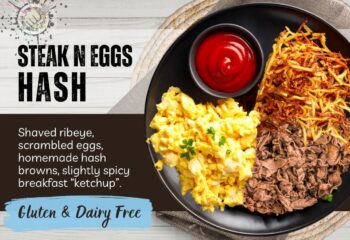 Steak n Eggs Hash