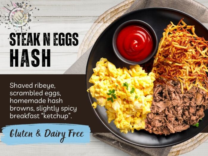 steak n eggs hash