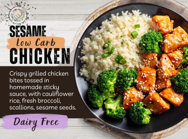 sesame chicken low carb