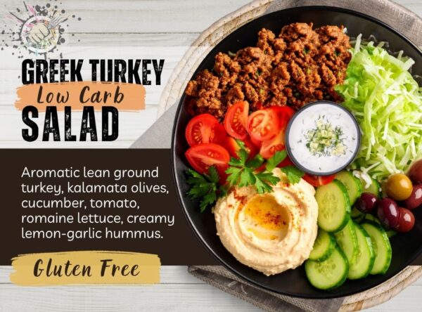 greek turkey salad