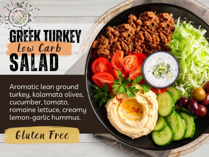 greek turkey salad