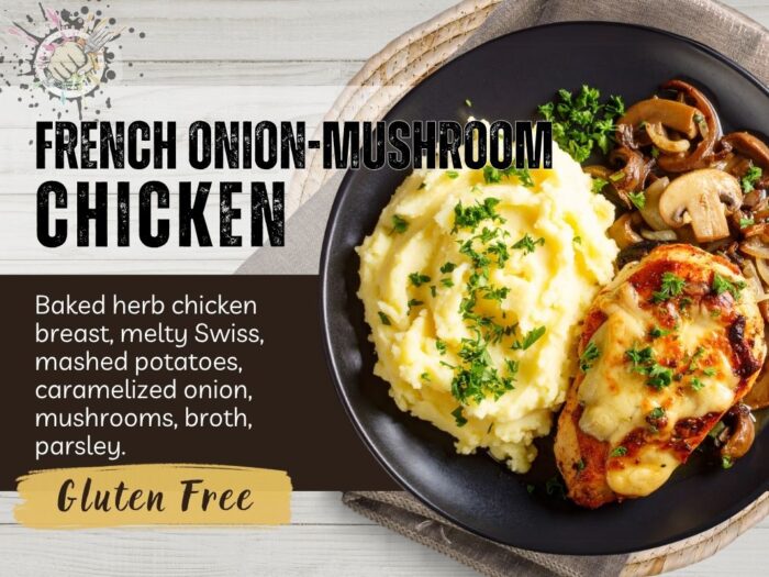 french onion mushroom chicken
