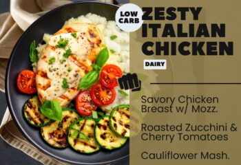 Zesty Italian Chicken (LOW CARB)