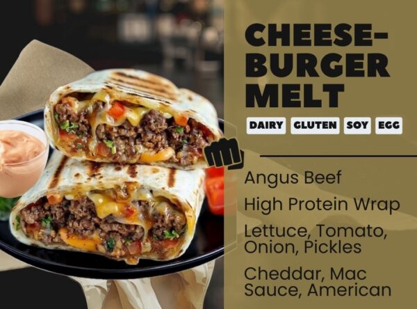cheeseburger melt