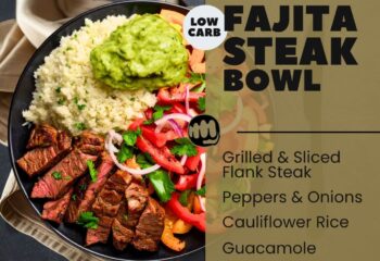 Fajita Steak Bowl (LOW CARB)