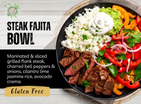 fajita steak bowl
