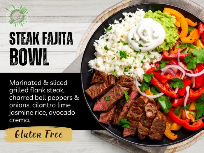 fajita steak bowl