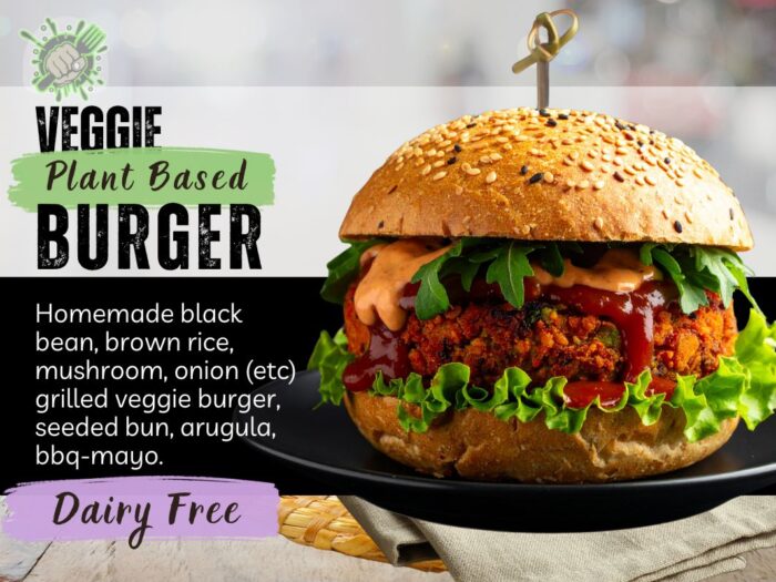 veggie burger