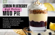 lemon blueberry mud pie
