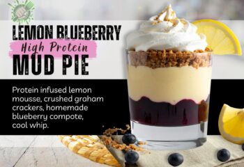 Lemon Blueberry Mud Pie