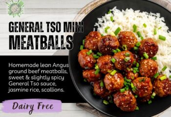 General Tso Meatballs