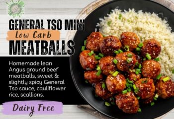 General Tso Meatballs (LOW CARB)