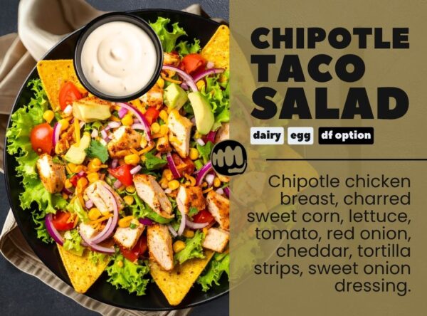 chipotle taco salad