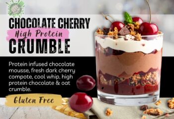 Cherry Chocolate Crumble