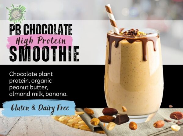peanut butter chocolate smoothie
