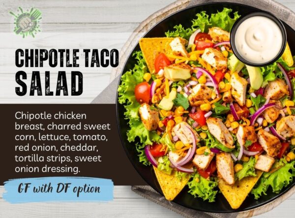 chipotle taco salad