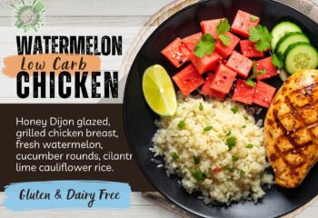 Watermelon Dijon Chicken (LOW CARB)