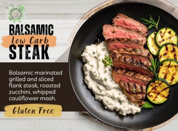 balsamic steak low carb