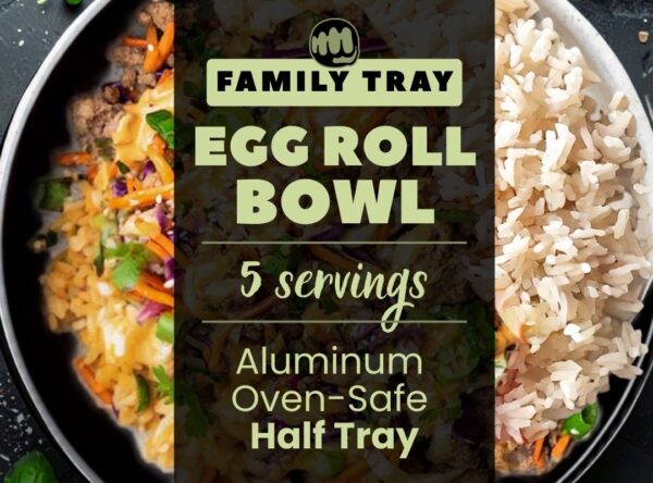 EGG ROLL BOWL FAMILY TRAY