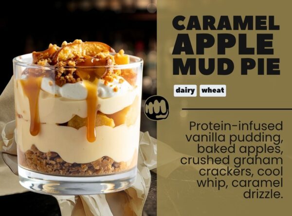 caramel apple mud pie