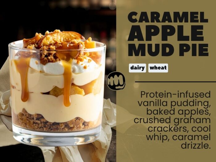 caramel apple mud pie