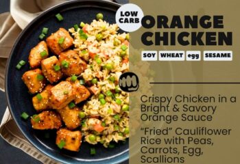 Orange Chicken Fried Rice (LOW CARB)