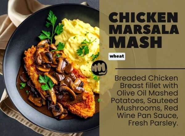 chicken marsala mash