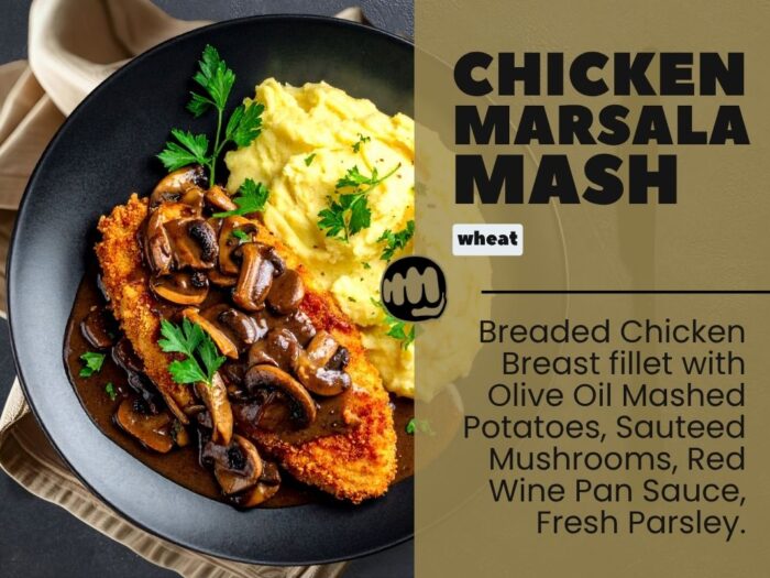 chicken marsala mash