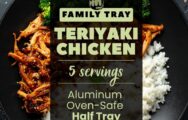 teriyaki chicken family tray