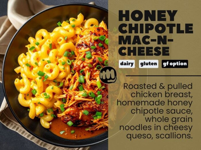 honey chipotle mac n cheese