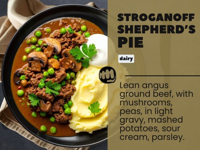 stroganoff shepherd's pie
